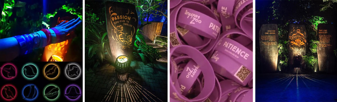 RFID腕带标签助力新加坡动物园45周年庆