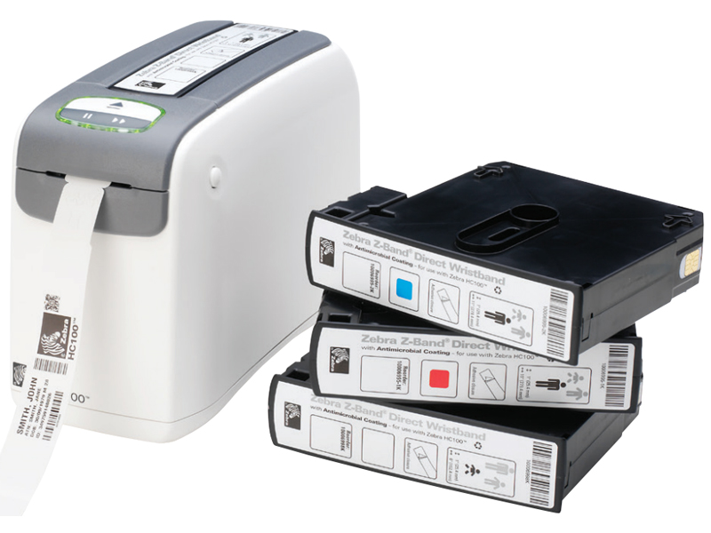 Zebra HC100 腕带打印机